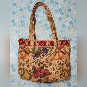 Tapesserie bag material from Europe